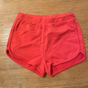 Hanna Andersson Coral Retro Cotton Shorts